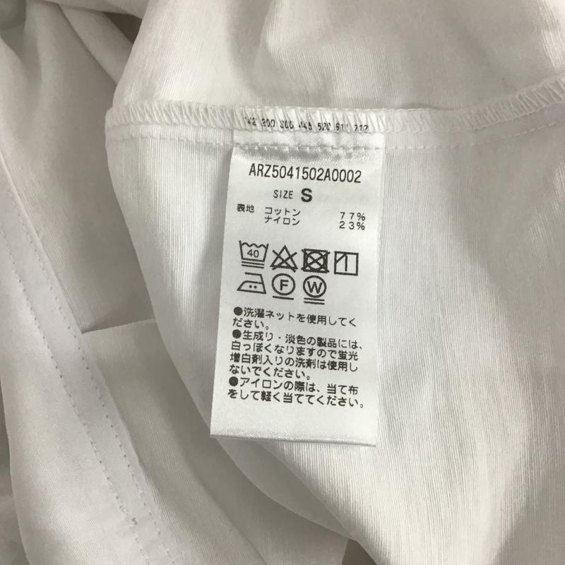 アーシー earthy サロペット・オーバーオール サロペット、オーバーオール ARZ5041502A0002 ボリュームサロペット S 無地 白 / ホワイト / white レディース USED 古着 中古 10160360