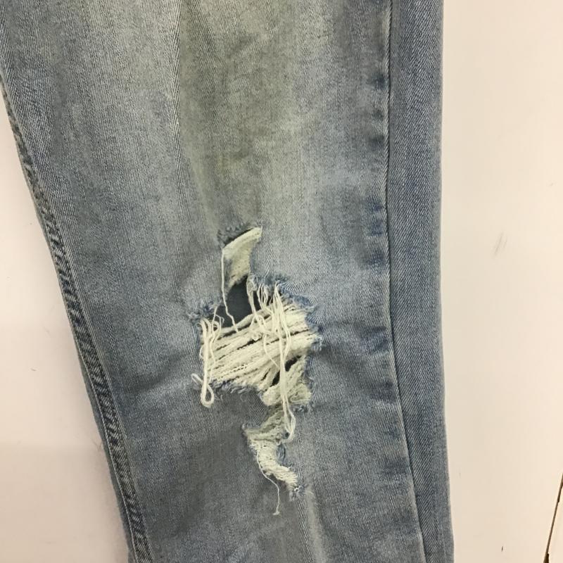 アバクロンビーアンドフィッチ ABERCROMBIE&FITCH パンツ デニム、ジーンズ デニムパンツ スリムパンツ カジュアルパンツ ストレッチパンツ 31インチ ダメージ加工 インディゴ / インディゴ / Indigo メンズ USED 古着 中古 10160361