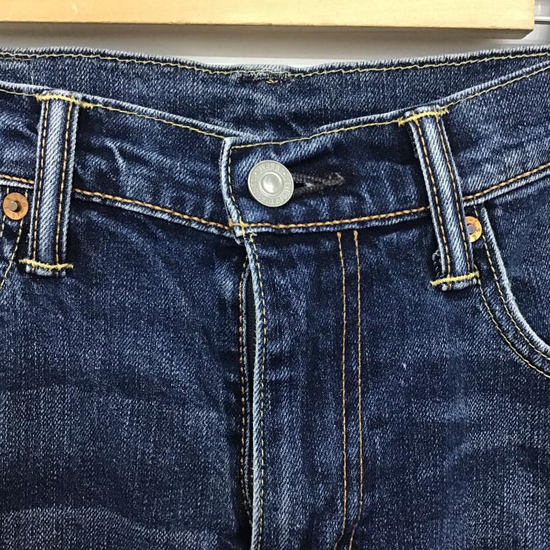リーバイストラウスアンドコー Levi Strauss & co. パンツ デニム、ジーンズ デニムパンツ スリムパンツ カジュアルパンツ ストレッチパンツ 29インチ 無地 インディゴ / インディゴ / Indigo メンズ USED 古着 中古 10160365