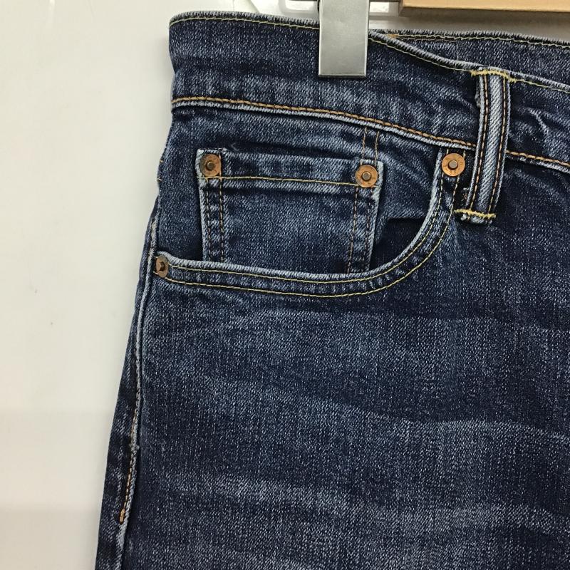 リーバイストラウスアンドコー Levi Strauss & co. パンツ デニム、ジーンズ デニムパンツ スリムパンツ カジュアルパンツ ストレッチパンツ 29インチ 無地 インディゴ / インディゴ / Indigo メンズ USED 古着 中古 10160365