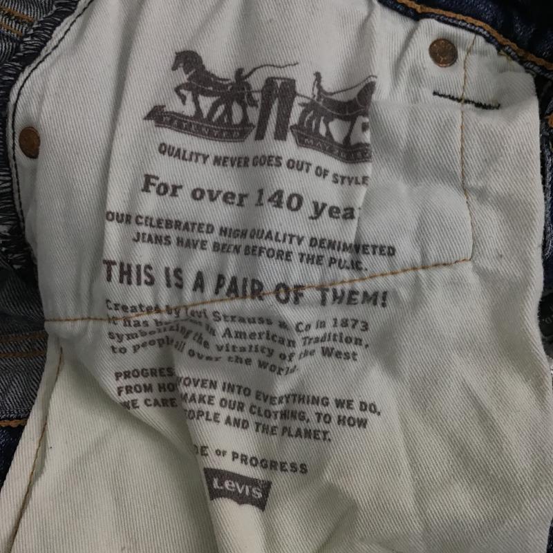 リーバイストラウスアンドコー Levi Strauss & co. パンツ デニム、ジーンズ デニムパンツ スリムパンツ カジュアルパンツ ストレッチパンツ 29インチ 無地 インディゴ / インディゴ / Indigo メンズ USED 古着 中古 10160365