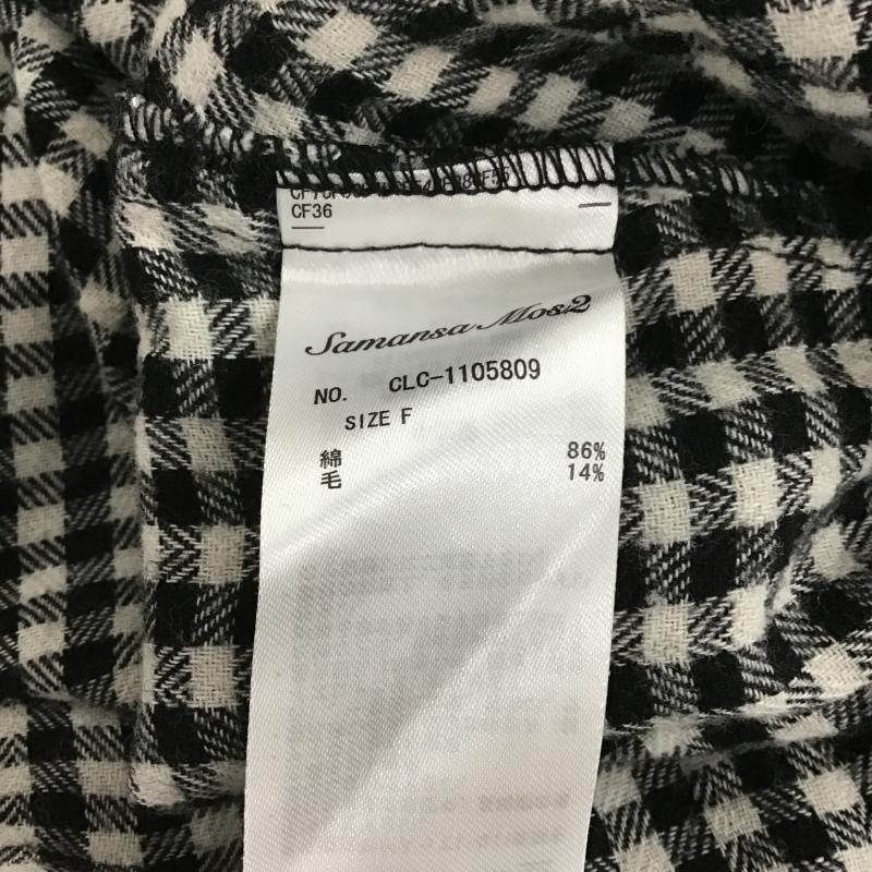 サマンサモスモス Samansa Mos2 ワンピース ロングスカート FREE チェック マルチカラー / マルチカラー / multicolor レディース USED 古着 中古 10160366