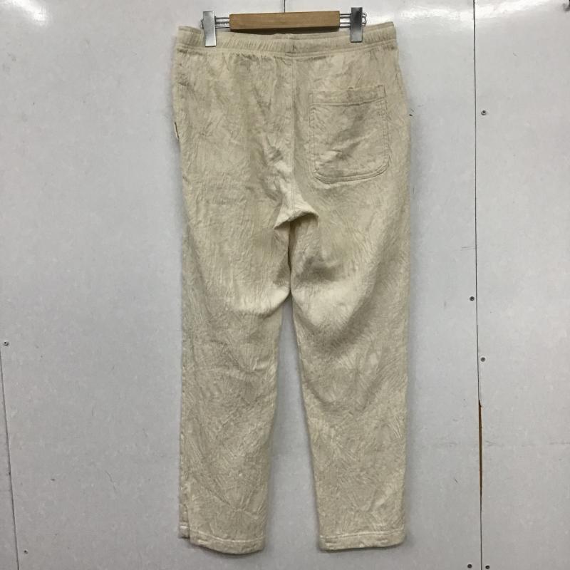ザラ ZARA パンツ ワークパンツ、ペインターパンツ ワークパンツ ワイドパンツ カジュアルパンツ M 総柄 アイボリー / アイボリー / メンズ USED 古着 中古 10160367