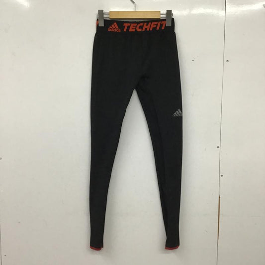 アディダス adidas レギンス、トレンカ レギンス、トレンカ アンダーウェア スポーツウェア M 総柄 黒 / ブラック / black メンズ USED 古着 中古 10160369