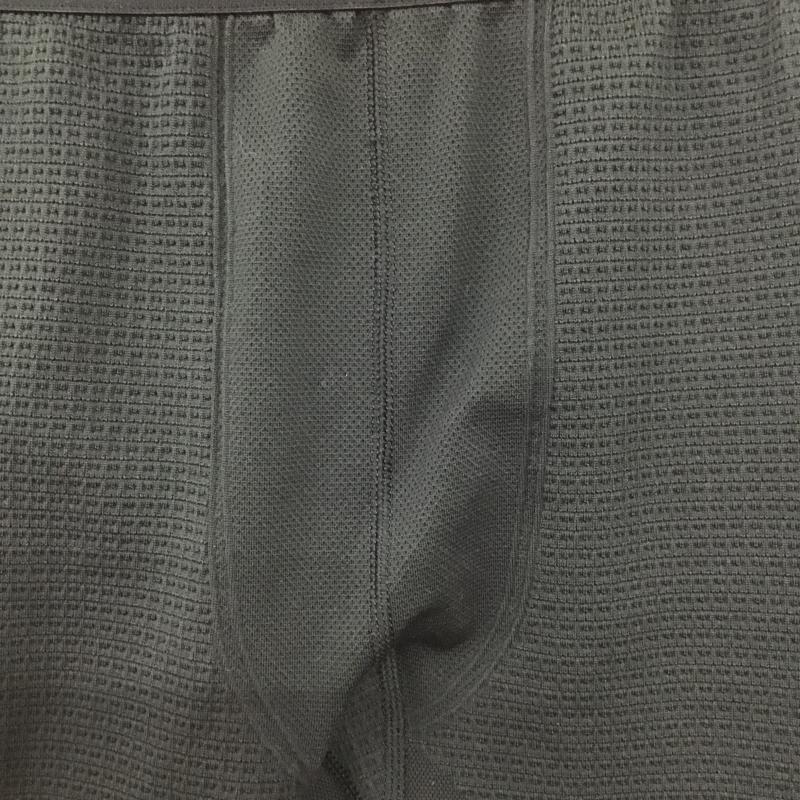 アディダス adidas レギンス、トレンカ レギンス、トレンカ アンダーウェア スポーツウェア M 総柄 黒 / ブラック / black メンズ USED 古着 中古 10160369