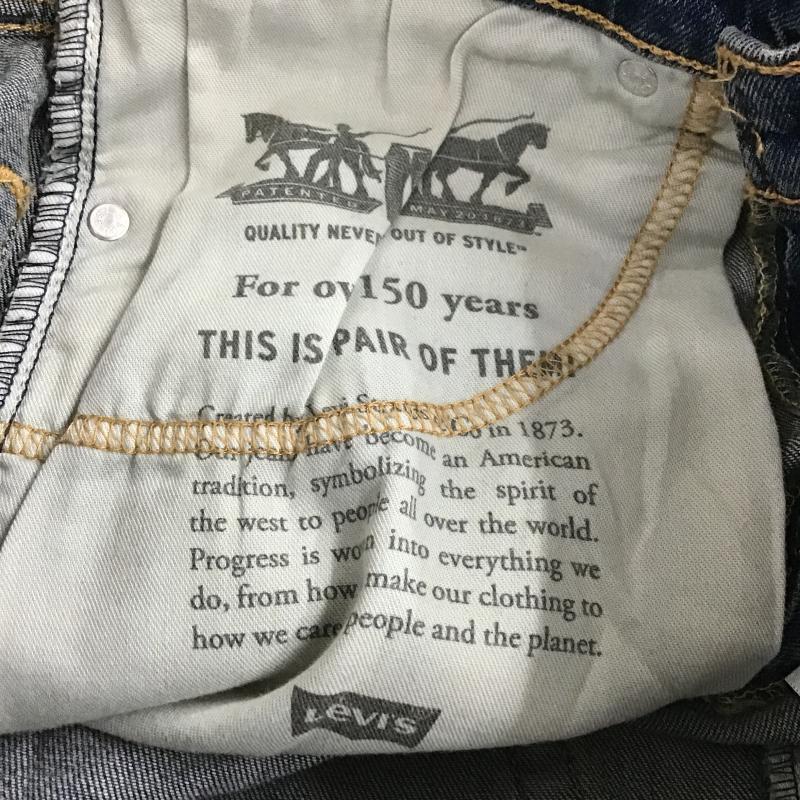 リーバイストラウスアンドコー Levi Strauss & co. パンツ デニム、ジーンズ デニムパンツ スリムパンツ カジュアルパンツ ストレッチパンツ 29インチ 無地 インディゴ / インディゴ / Indigo メンズ USED 古着 中古 10160371