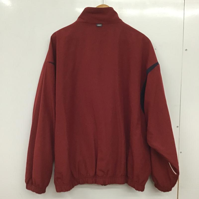 リーボック Reebok ジャケット、上着 ジャンパー、ブルゾン ジップアップジャケット アウター 古着 M ロゴ、文字 えんじ / ワインレッド / dark red メンズ USED 古着 中古 10160375