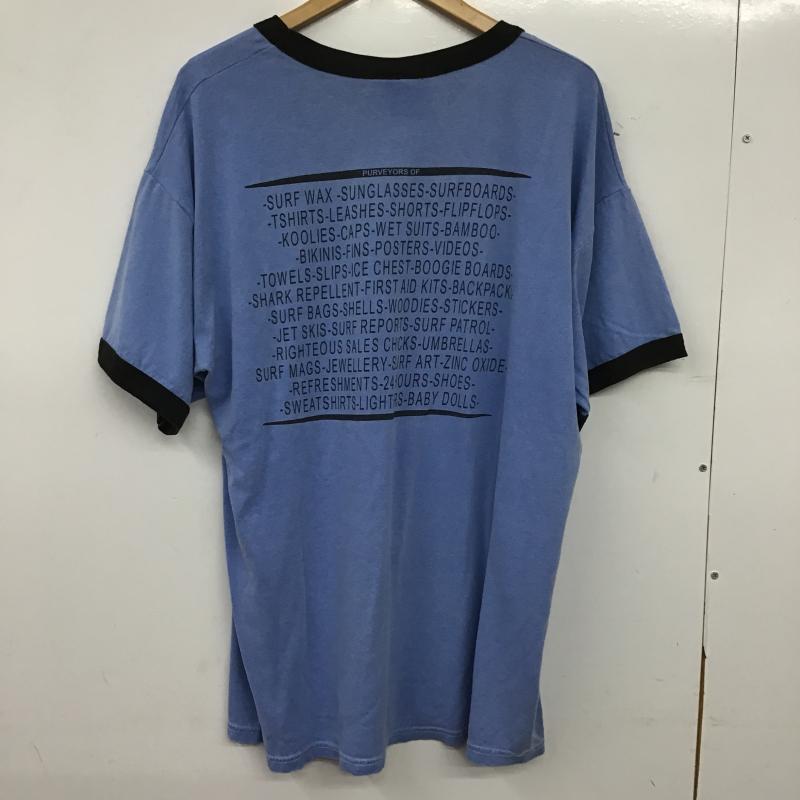 ギルダン GILDAN Tシャツ 半袖 半袖カットソー プリントTシャツ クルーネックカットソー XL プリント 水色 / ライトブルー / メンズ USED 古着 中古 10160383
