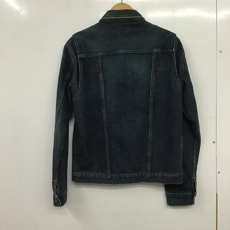 ラングラー Wrangler ジャケット、上着 ジャンパー、ブルゾン デニムジャケット Gジャン アウター カジュアルジャケット S 無地 インディゴ / インディゴ / Indigo メンズ USED 古着 中古 10160385