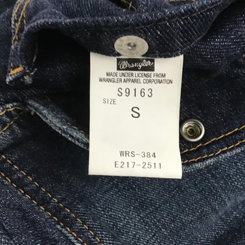 ラングラー Wrangler ジャケット、上着 ジャンパー、ブルゾン デニムジャケット Gジャン アウター カジュアルジャケット S 無地 インディゴ / インディゴ / Indigo メンズ USED 古着 中古 10160385
