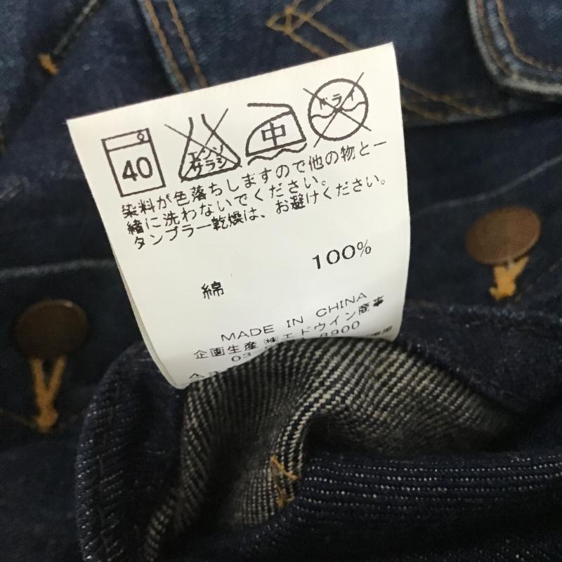 ラングラー Wrangler ジャケット、上着 ジャンパー、ブルゾン デニムジャケット Gジャン アウター カジュアルジャケット S 無地 インディゴ / インディゴ / Indigo メンズ USED 古着 中古 10160385