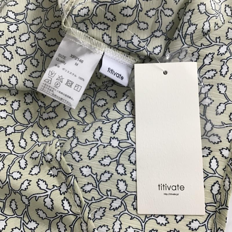 ティティベイト titivate セットアップ セットアップ 総柄 マルチカラー / マルチカラー / multicolor レディース USED 古着 中古 10160387