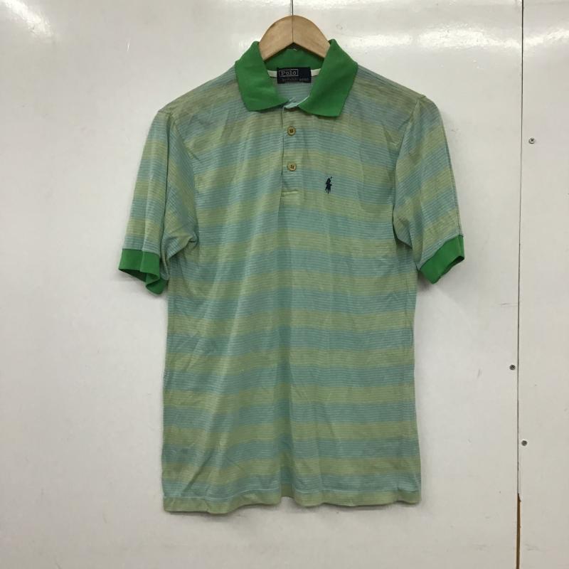 ポロバイラルフローレン Polo by RALPH LAUREN ポロシャツ 半袖 半袖ポロシャツ カラーシャツ 半袖カットソー ボーダー柄 マルチカラー / マルチカラー / multicolor メンズ USED 古着 中古 10160390