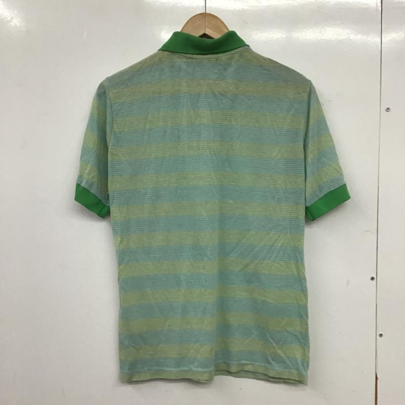 ポロバイラルフローレン Polo by RALPH LAUREN ポロシャツ 半袖 半袖ポロシャツ カラーシャツ 半袖カットソー ボーダー柄 マルチカラー / マルチカラー / multicolor メンズ USED 古着 中古 10160390