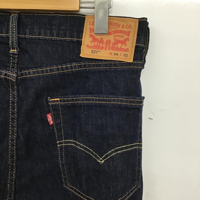 リーバイストラウスアンドコー Levi Strauss & co. パンツ デニム、ジーンズ デニムパンツ ワイドパンツ カジュアルパンツ ストレッチパンツ 34 無地 インディゴ / インディゴ / Indigo メンズ USED 古着 中古 10160391