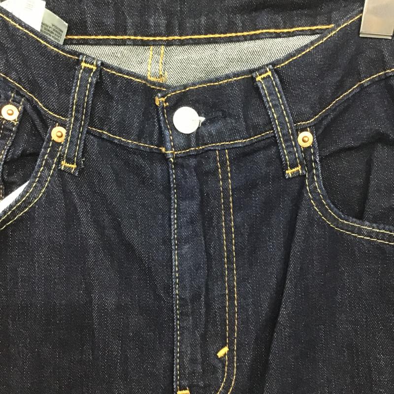 リーバイストラウスアンドコー Levi Strauss & co. パンツ デニム、ジーンズ デニムパンツ ワイドパンツ カジュアルパンツ ストレッチパンツ 34 無地 インディゴ / インディゴ / Indigo メンズ USED 古着 中古 10160391