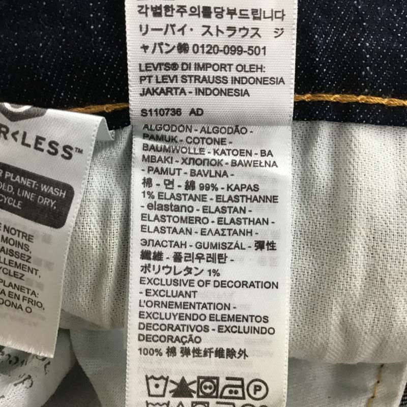 リーバイストラウスアンドコー Levi Strauss & co. パンツ デニム、ジーンズ デニムパンツ ワイドパンツ カジュアルパンツ ストレッチパンツ 34 無地 インディゴ / インディゴ / Indigo メンズ USED 古着 中古 10160391