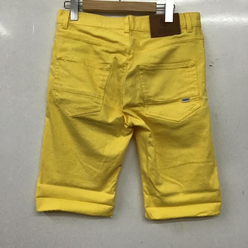 フランクリンマーシャル FRANKLIN&MARSHALL パンツ ショートパンツ ショートパンツ ハーフパンツ カジュアルパンツ 29インチ 無地 黄 / イエロー / yellow メンズ USED 古着 中古 10160392