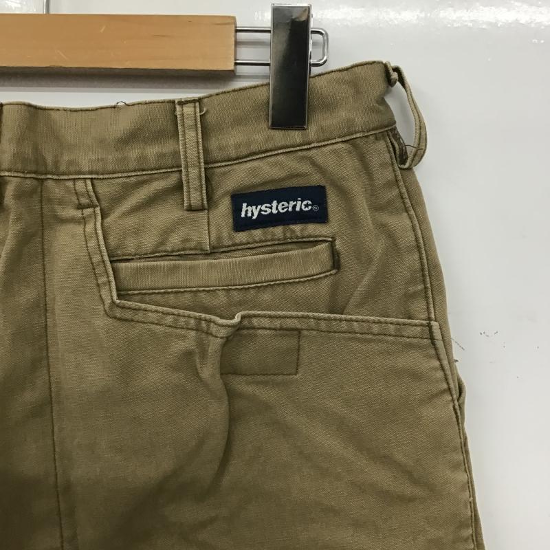ヒステリック HYSTERIC パンツ ショートパンツ ショートパンツ ハーフパンツ カジュアルパンツ FREE ロゴ、文字 ベージュ / ベージュ / beige メンズ USED 古着 中古 10160393