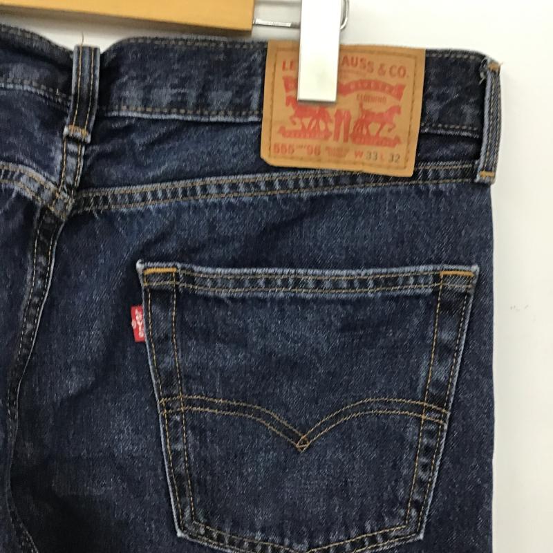 リーバイストラウスアンドコー Levi Strauss & co. パンツ デニム、ジーンズ デニムパンツ ワイドパンツ カジュアルパンツ 33インチ 無地 インディゴ / インディゴ / Indigo メンズ USED 古着 中古 10160394