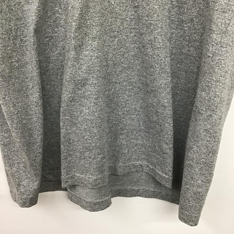 イヴサンローラン Yves Saint Laurent Tシャツ 半袖 半袖カットソー プリントTシャツ クルーネックカットソー ロゴ、文字 灰 / グレー / gray メンズ USED 古着 中古 10160395