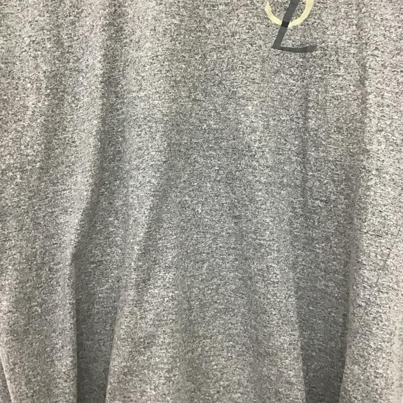 イヴサンローラン Yves Saint Laurent Tシャツ 半袖 半袖カットソー プリントTシャツ クルーネックカットソー ロゴ、文字 灰 / グレー / gray メンズ USED 古着 中古 10160395