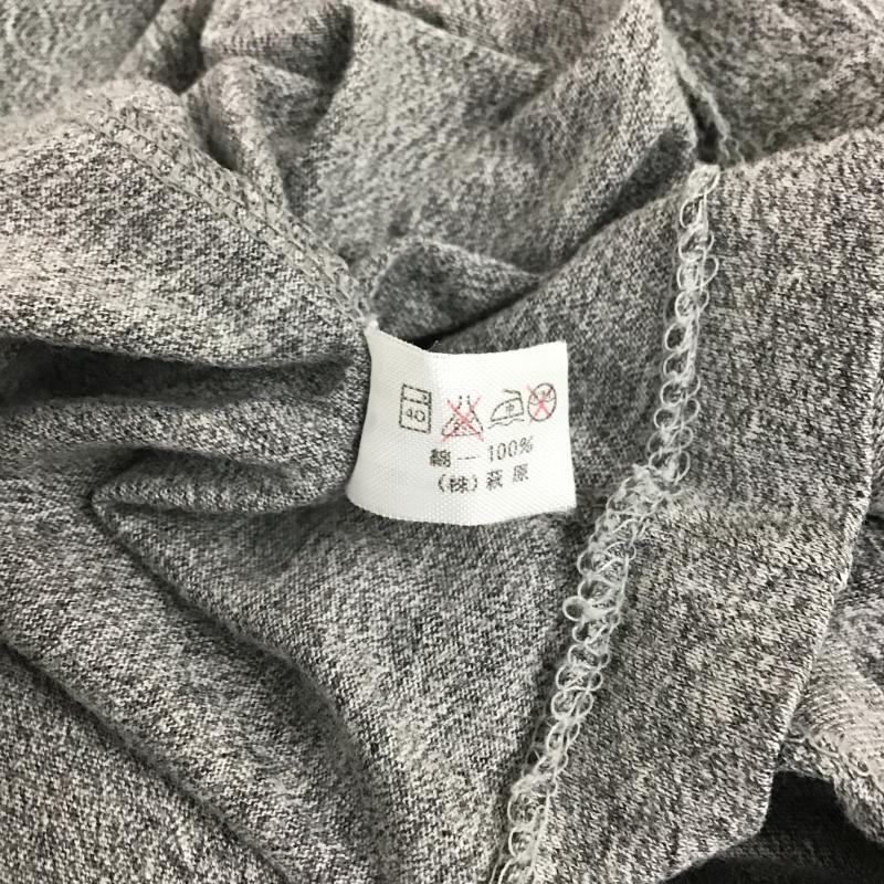 イヴサンローラン Yves Saint Laurent Tシャツ 半袖 半袖カットソー プリントTシャツ クルーネックカットソー ロゴ、文字 灰 / グレー / gray メンズ USED 古着 中古 10160395