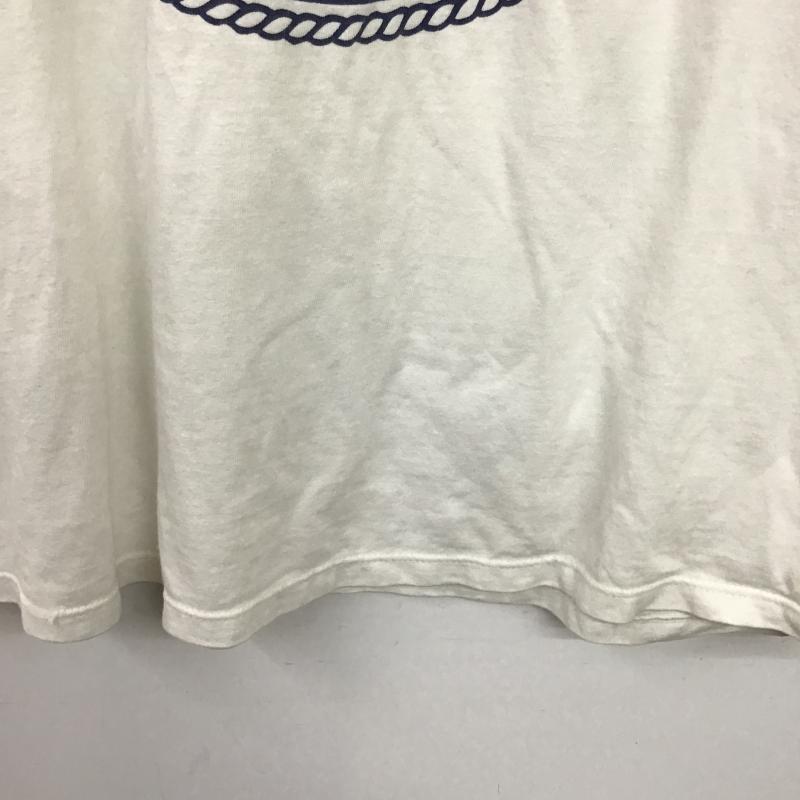 ソフィー SOFFE Tシャツ 半袖 半袖カットソー プリントTシャツ クルーネックカットソー L ロゴ、文字 アイボリー / アイボリー / メンズ USED 古着 中古 10160400
