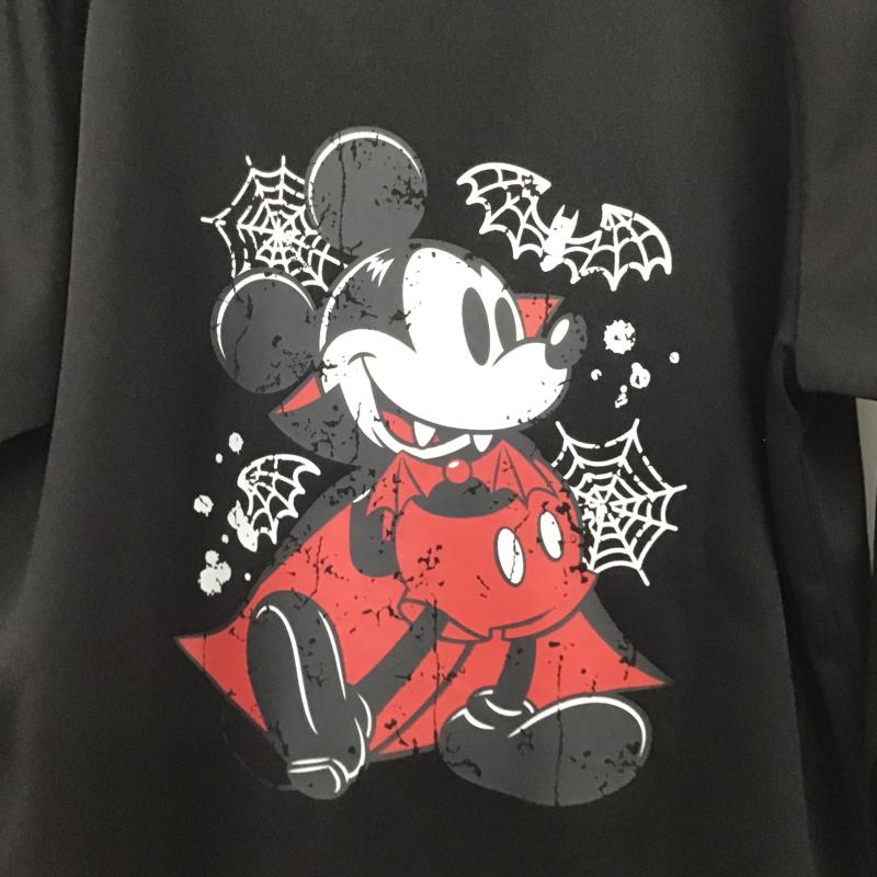ディズニー Disney ジャケット、上着 ジャンパー、ブルゾン ジップアップジャケット アウター ジャージ L プリント 黒 / ブラック / black メンズ USED 古着 中古 10160401
