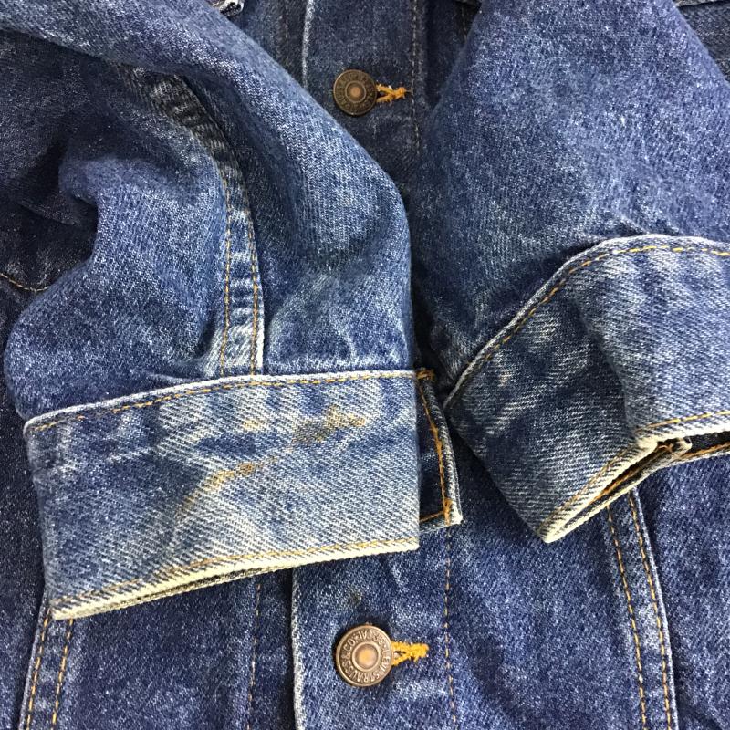 リーバイストラウスアンドコー Levi Strauss & co. ジャケット、上着 ジャンパー、ブルゾン デニムジャケット Gジャン アウター カジュアルジャケット 36 無地 インディゴ / インディゴ / Indigo メンズ USED 古着 中古 10160402