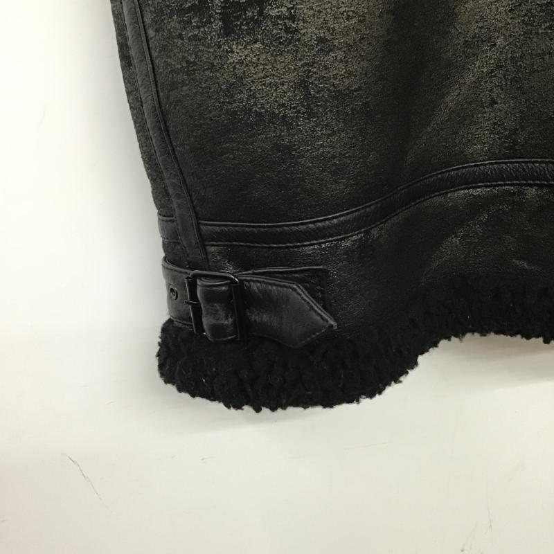 古着 USED ベスト ベスト ジップアップベスト ノースリーブカットソー アウター 7  黒 / ブラック / black メンズ USED 古着 中古 10160404