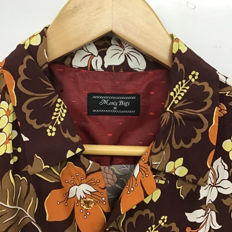 メンズビギ MEN S BIGI シャツ、ブラウス 半袖 半袖シャツ プリントシャツ ポケットシャツ M プリント マルチカラー / マルチカラー / multicolor メンズ USED 古着 中古 10160408
