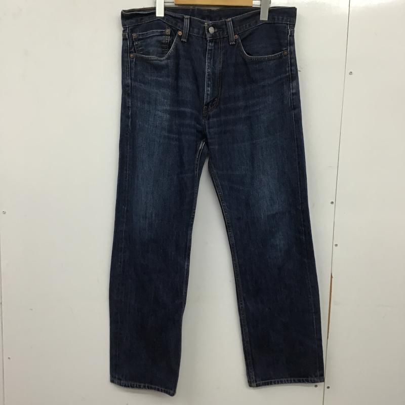リーバイストラウスアンドコー Levi Strauss & co. パンツ デニム、ジーンズ デニムパンツ ワイドパンツ カジュアルパンツ 36 無地 インディゴ / インディゴ / Indigo メンズ USED 古着 中古 10160410