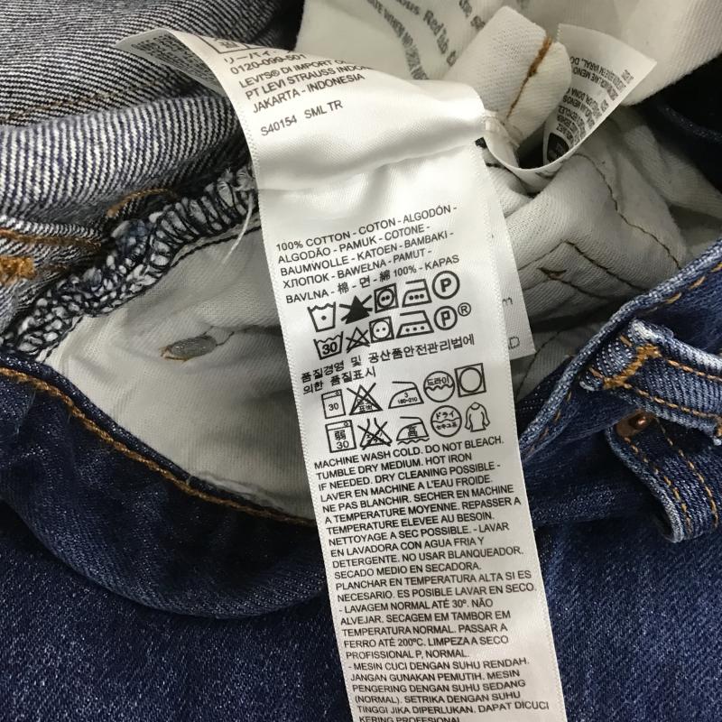 リーバイストラウスアンドコー Levi Strauss & co. パンツ デニム、ジーンズ デニムパンツ ワイドパンツ カジュアルパンツ 36 無地 インディゴ / インディゴ / Indigo メンズ USED 古着 中古 10160410