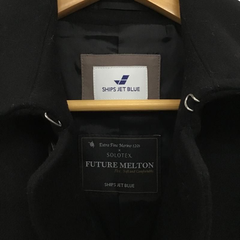シップスジェットブルー SHIPS JET BLUE コート コート一般 ショートコート アウター カジュアルジャケット XS 無地 ダークグレー / ダークグレー / メンズ USED 古着 中古 10160412