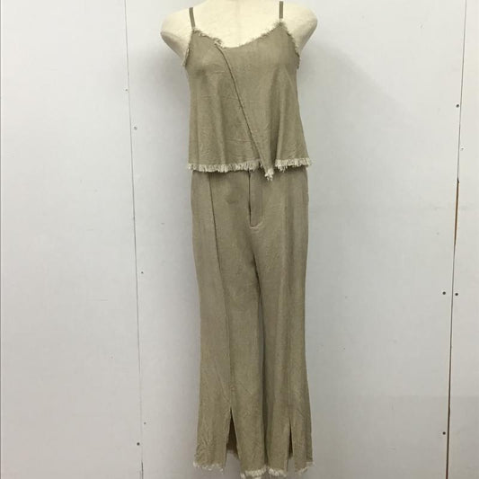 ムルーア MURUA セットアップ セットアップ 012130300901 ラフフリンジSET UP M 無地 ベージュ / ベージュ / beige レディース USED 古着 中古 10160413