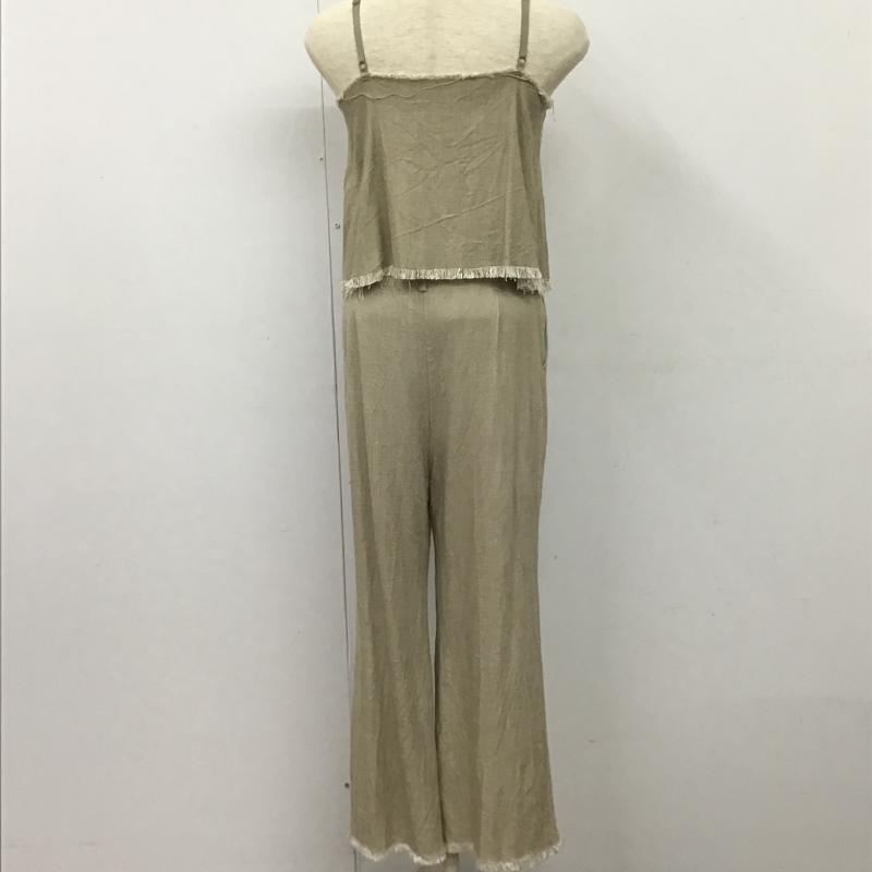 ムルーア MURUA セットアップ セットアップ 012130300901 ラフフリンジSET UP M 無地 ベージュ / ベージュ / beige レディース USED 古着 中古 10160413