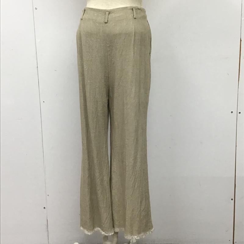 ムルーア MURUA セットアップ セットアップ 012130300901 ラフフリンジSET UP M 無地 ベージュ / ベージュ / beige レディース USED 古着 中古 10160413