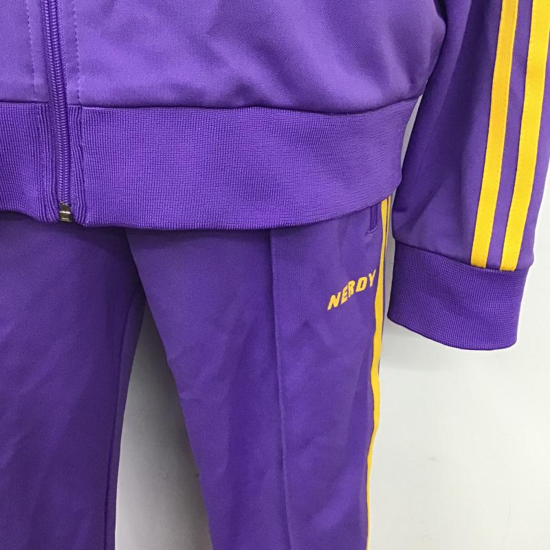 ノルディ NERDY セットアップ セットアップ M 無地 紫 / パープル / purple メンズ USED 古着 中古 10160415