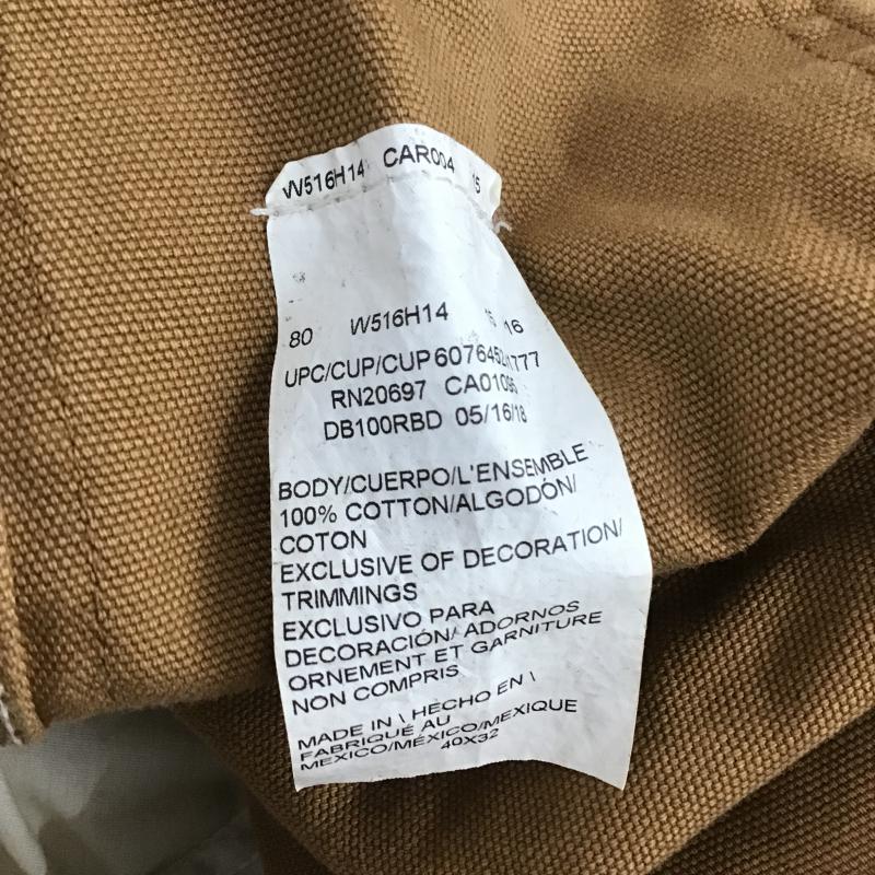 ディッキーズ Dickies サロペット・オーバーオール サロペット、オーバーオール 40 無地 茶 / ブラウン / brown メンズ USED 古着 中古 10160417