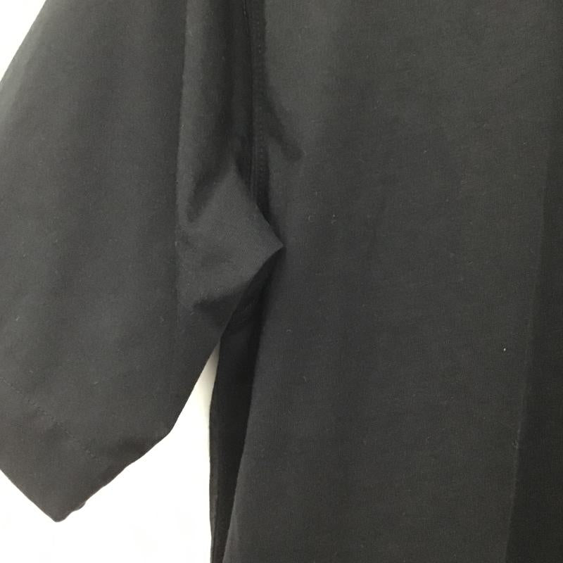 ユナイテッドアローズグリーンレーベルリラクシング UNITED ARROWS green label relaxing カットソー 半袖 半袖カットソー プリントTシャツ ヘンリーネックカットソー S 無地 黒 / ブラック / black メンズ USED 古着 中古 10160418