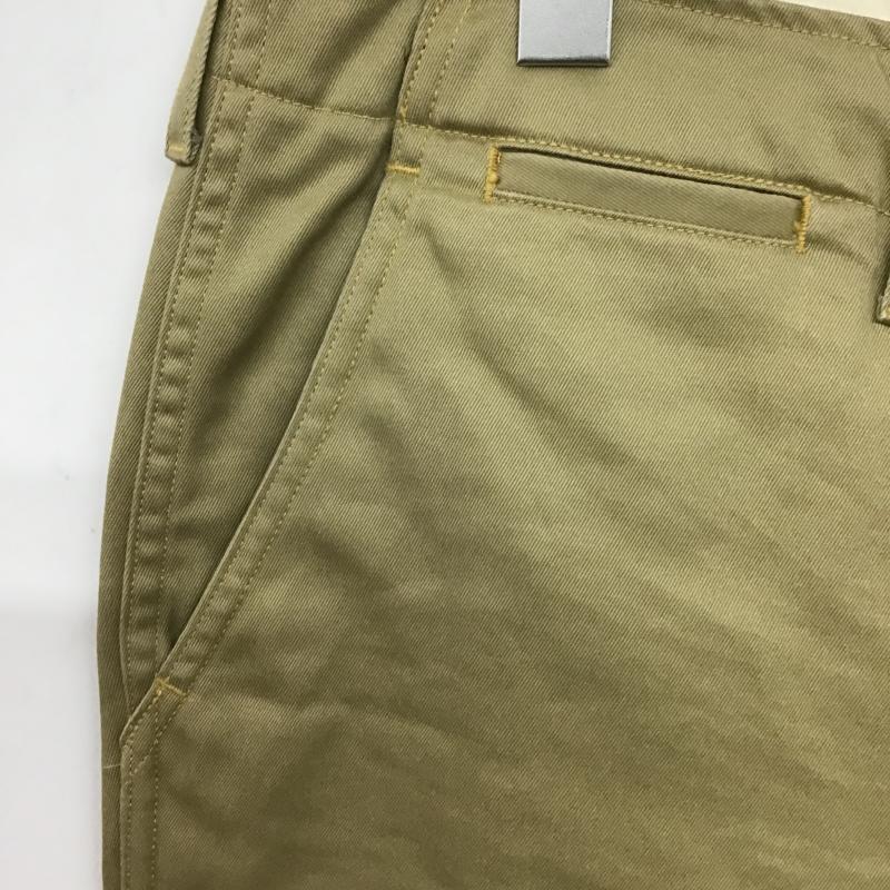 フェローズ Pherrow s パンツ チノパン チノパン ワイドパンツ カジュアルパンツ 34インチ 無地 ベージュ / ベージュ / beige メンズ USED 古着 中古 10160420