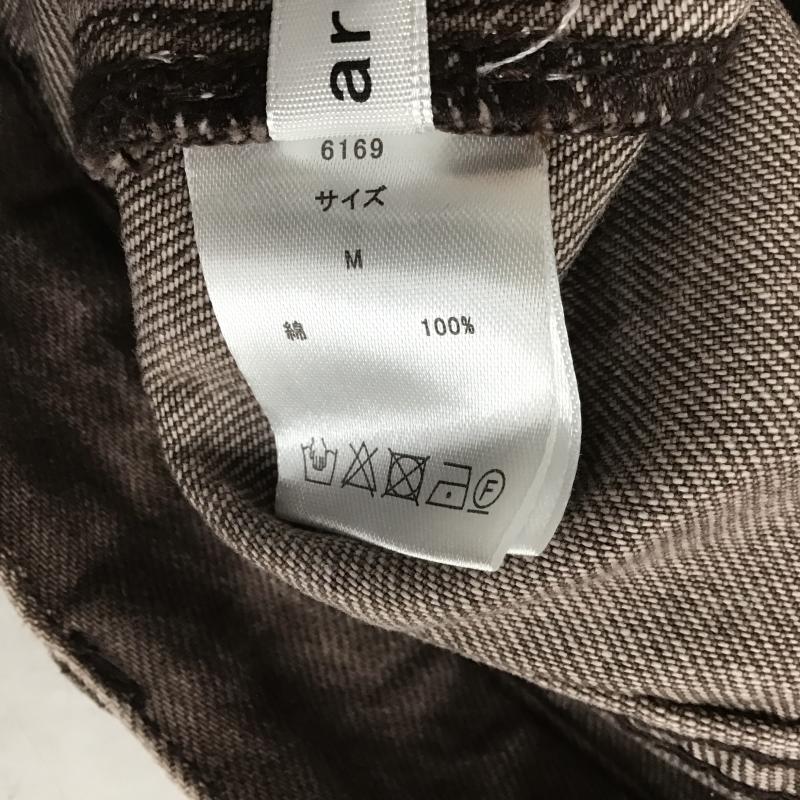 アルシーヴ archives パンツ デニム、ジーンズ M 無地 茶 / ブラウン / brown レディース USED 古着 中古 10160422
