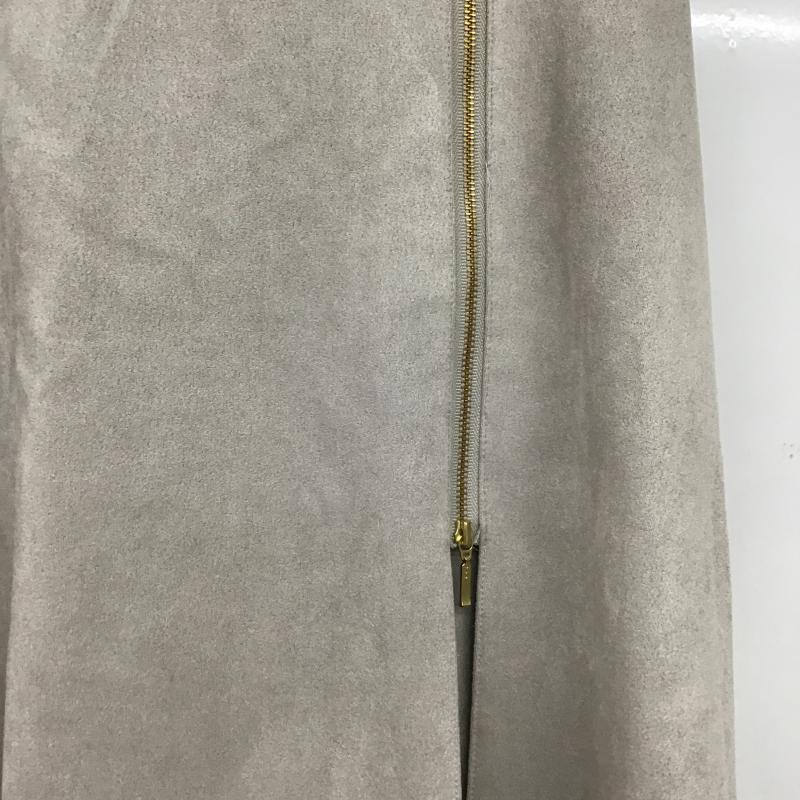 シップス SHIPS スカート ロングスカート S 無地 灰 / グレー / gray レディース USED 古着 中古 10160423