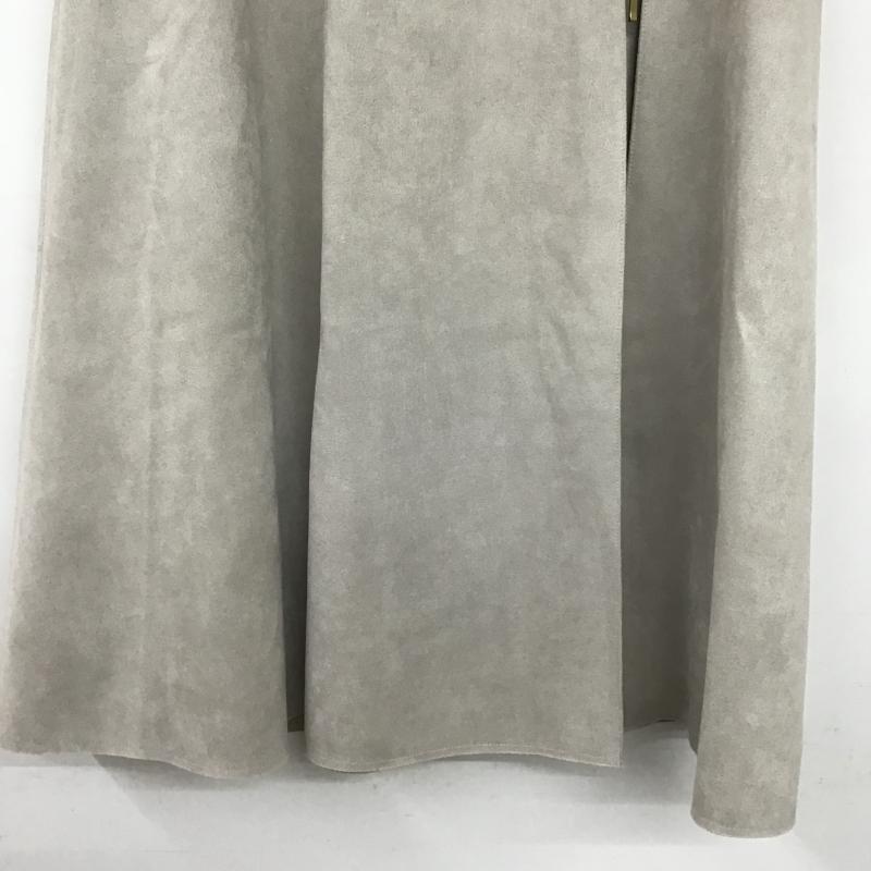 シップス SHIPS スカート ロングスカート S 無地 灰 / グレー / gray レディース USED 古着 中古 10160423
