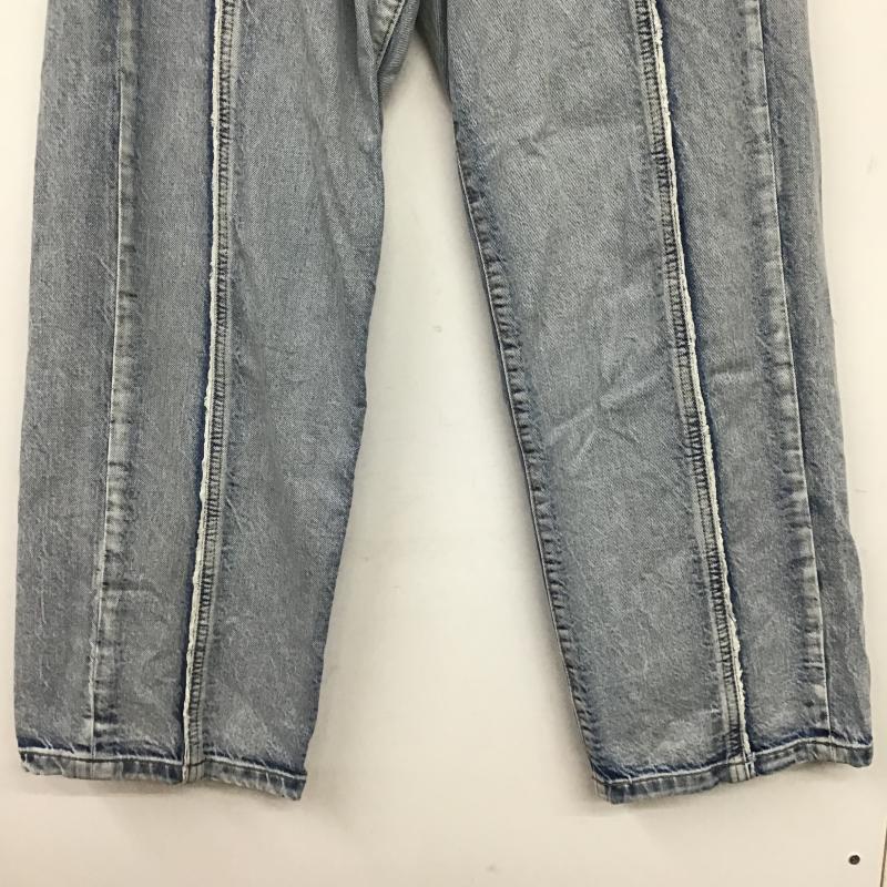 ローリーズファーム LOWRYS FARM パンツ デニム、ジーンズ S 無地 水色 / ライトブルー / レディース USED 古着 中古 10160424