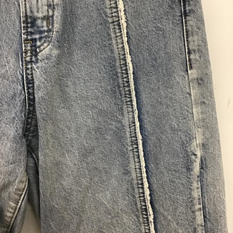 ローリーズファーム LOWRYS FARM パンツ デニム、ジーンズ S 無地 水色 / ライトブルー / レディース USED 古着 中古 10160424