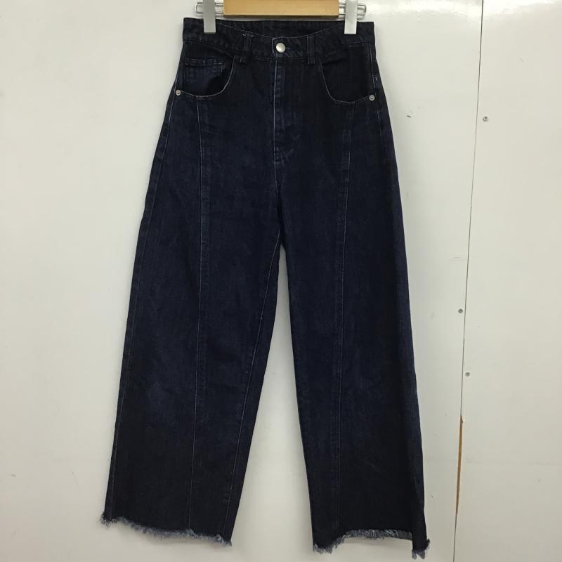 チャオパニック CIAOPANIC パンツ デニム、ジーンズ S 無地 インディゴ / インディゴ / Indigo レディース USED 古着 中古 10160425