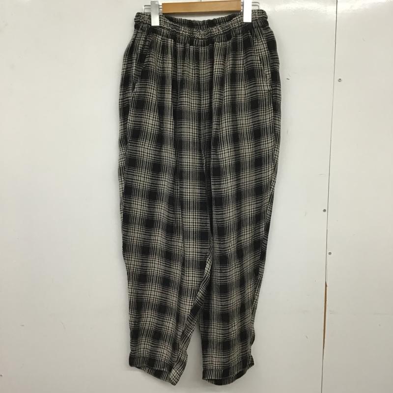 ブラックサイン BLACK SIGN パンツ ワークパンツ、ペインターパンツ BSFP-24506 カウント・パンツ イージーパンツ M チェック マルチカラー / マルチカラー / multicolor メンズ USED 古着 中古 10160426