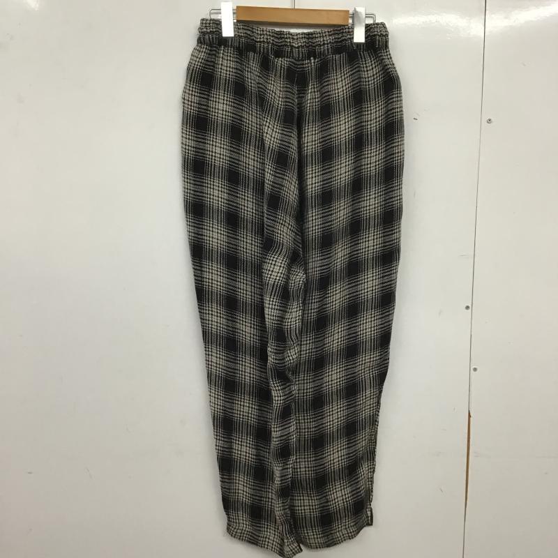 ブラックサイン BLACK SIGN パンツ ワークパンツ、ペインターパンツ BSFP-24506 カウント・パンツ イージーパンツ M チェック マルチカラー / マルチカラー / multicolor メンズ USED 古着 中古 10160426